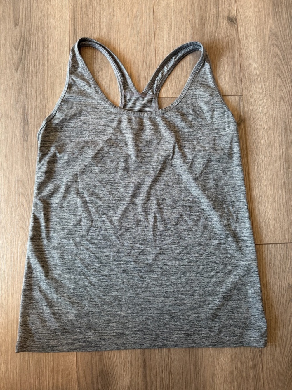 Champion Active/workout Women's Gray Racerback Tank Top